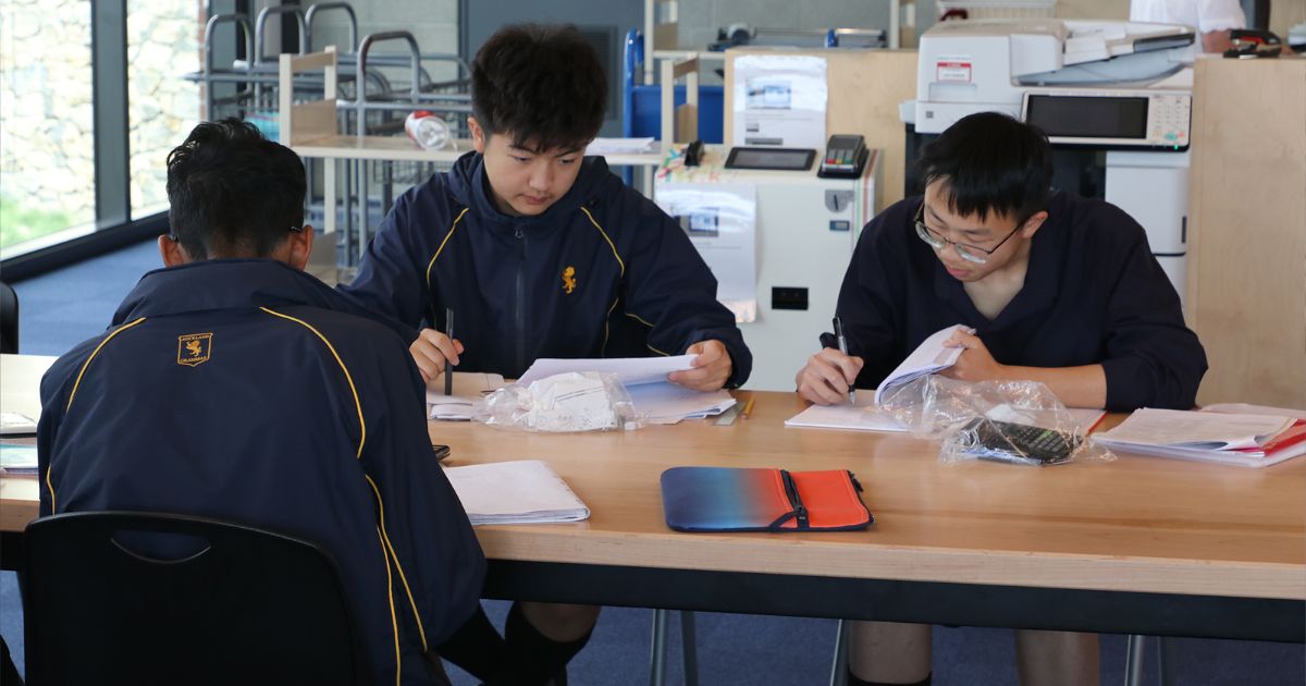 Chương trình học tập tại trung học Auckland Grammar School