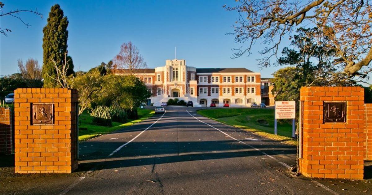 Khuôn viên trường trung học Takapuna Grammar School