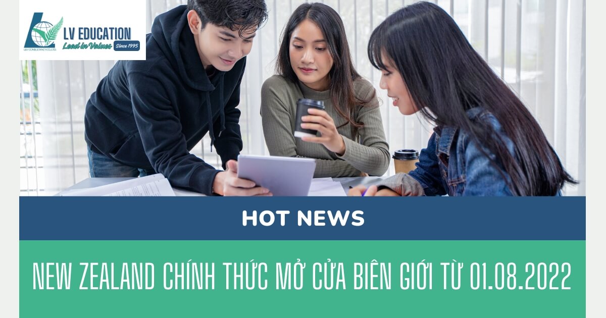 New Zealand chính thức mở cửa biên giới từ 01.08.2022