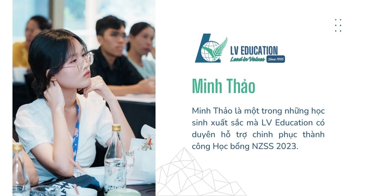 Đinh Minh Thảo nhận học bổng Chính phủ New Zealand NZSS
