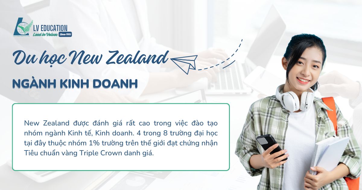 Du học New Zealand ngành Kinh doanh nên chọn trường nào?