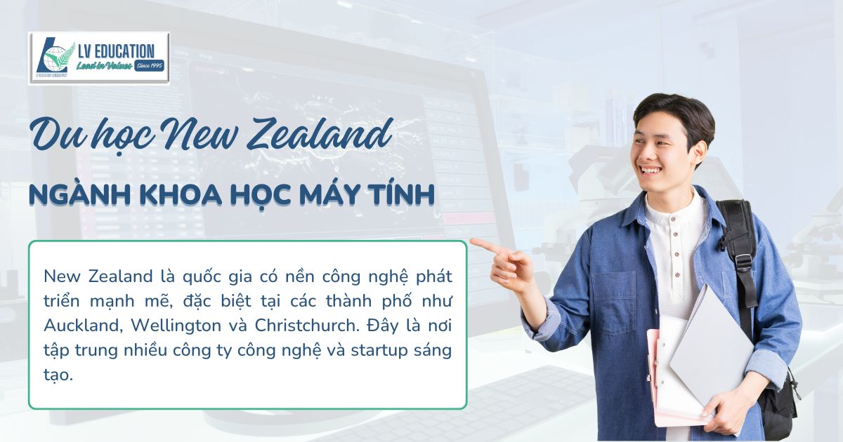 Du học New Zealand ngành khoa học máy tính