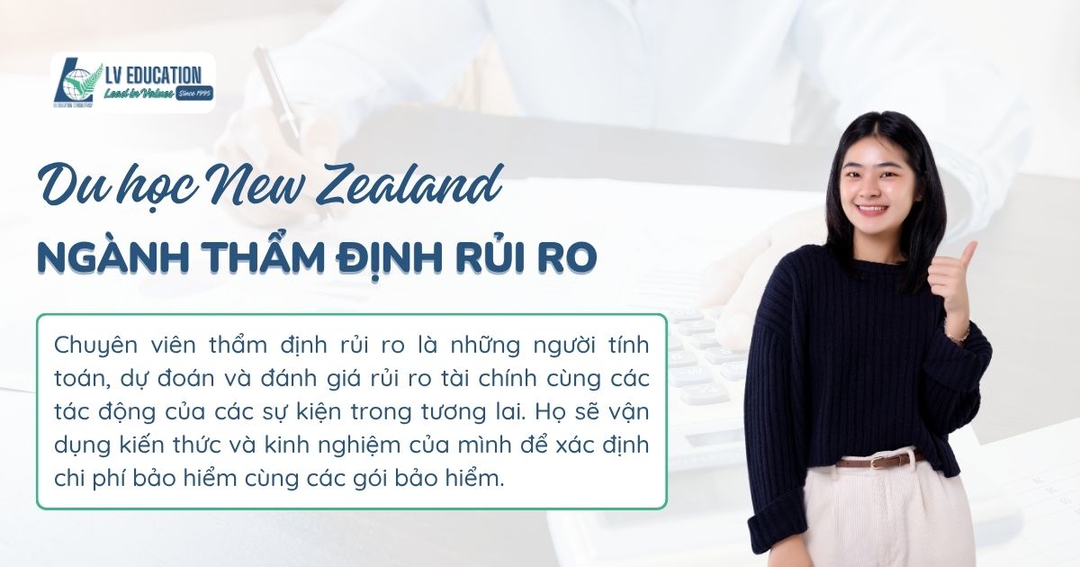 Du học New Zealand ngành Thẩm định rủi ro