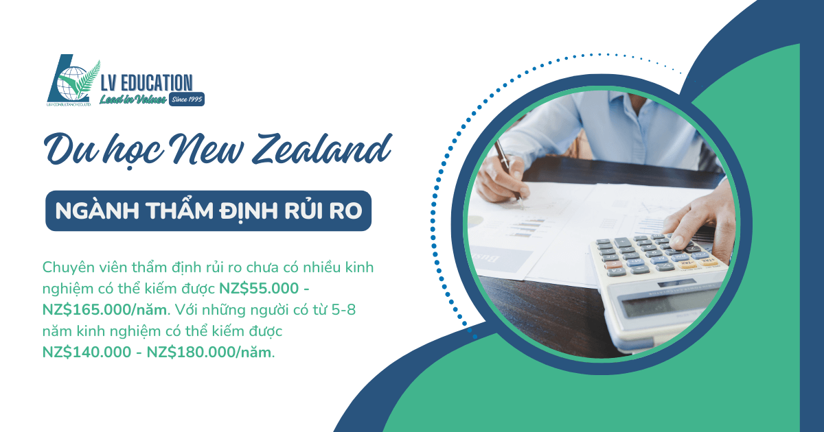 Du học New Zealand ngành thẩm định rủi ro