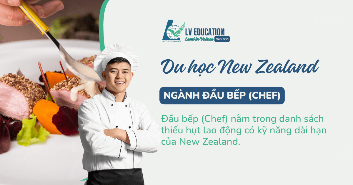 Du học New Zealand ngành Đầu bếp