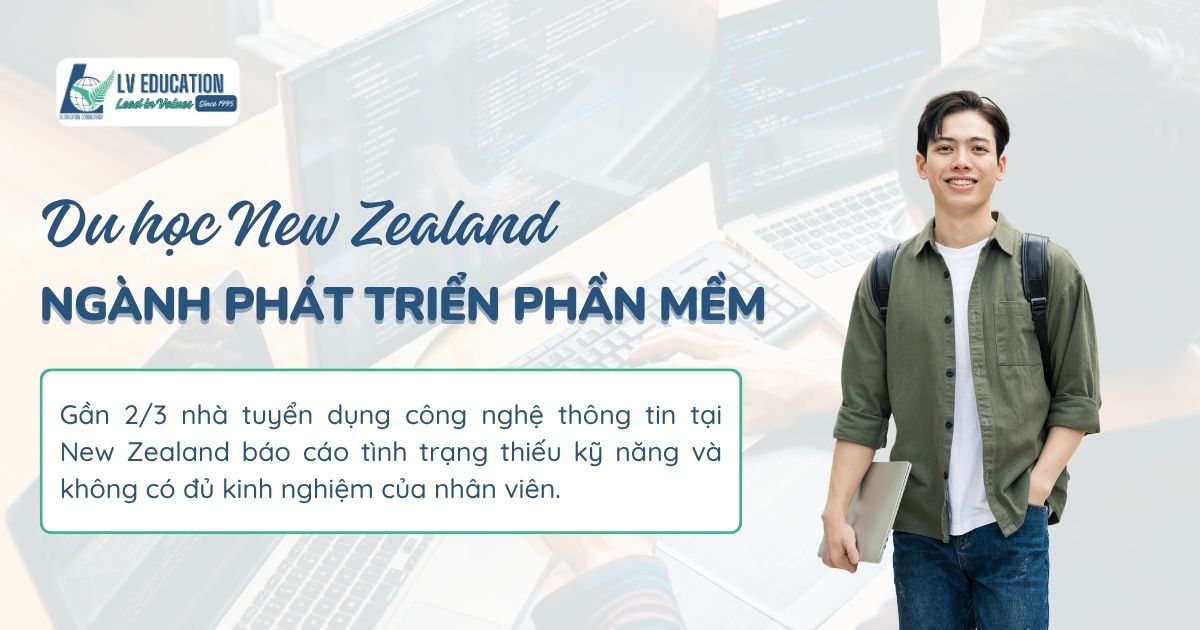 Du học New Zealand ngành Phát triển phần mềm