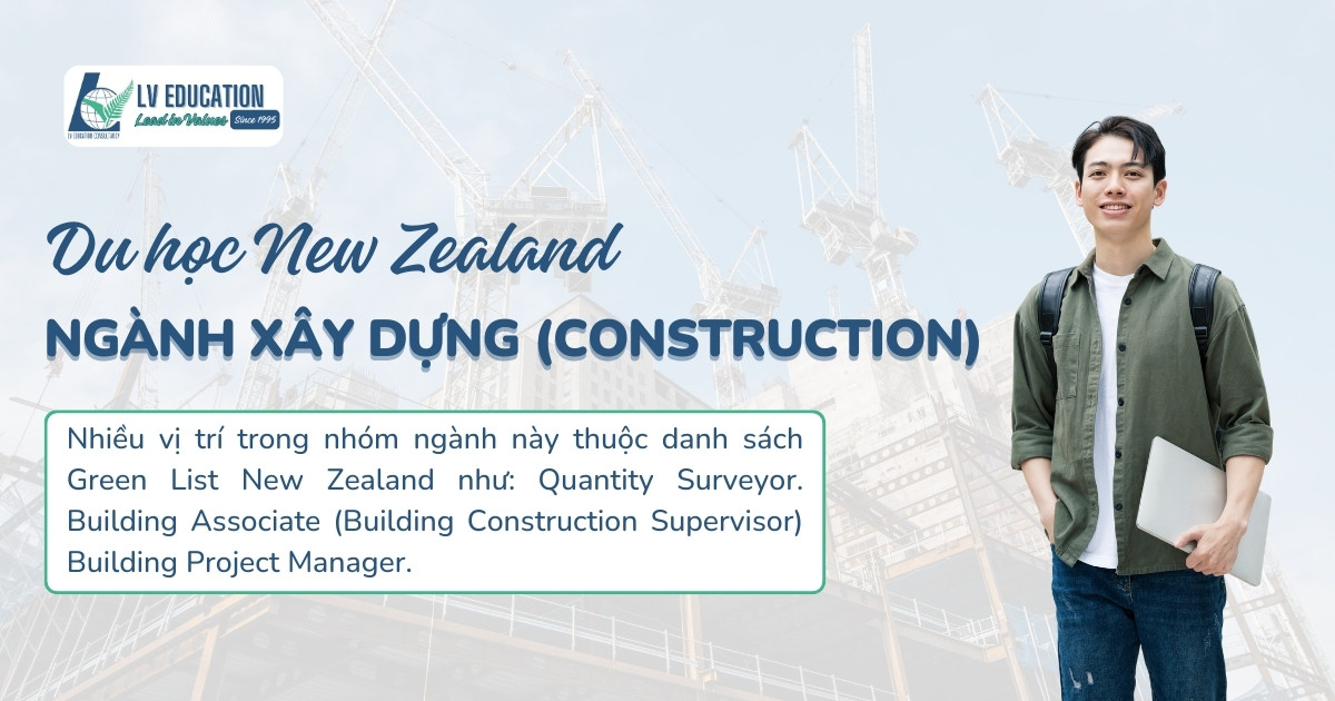 Du học New Zealand ngành Xây dựng