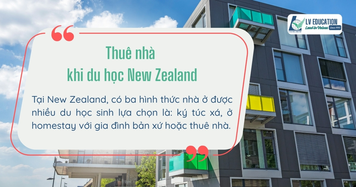 Thuê nhà khi du học New Zealand
