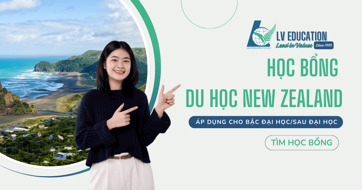 Học bổng New Zealand bậc đại học, sau đại học 2024/2025