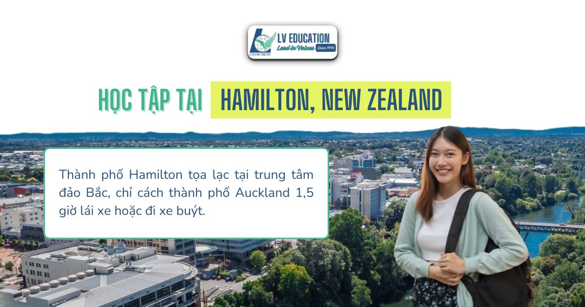 Học tập tại Hamilton, New Zealand