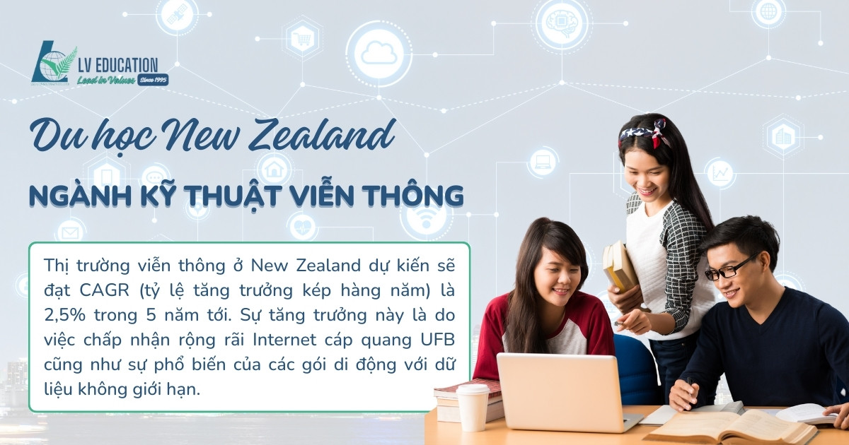 Du học New Zealand ngành Kỹ thuật viễn thông
