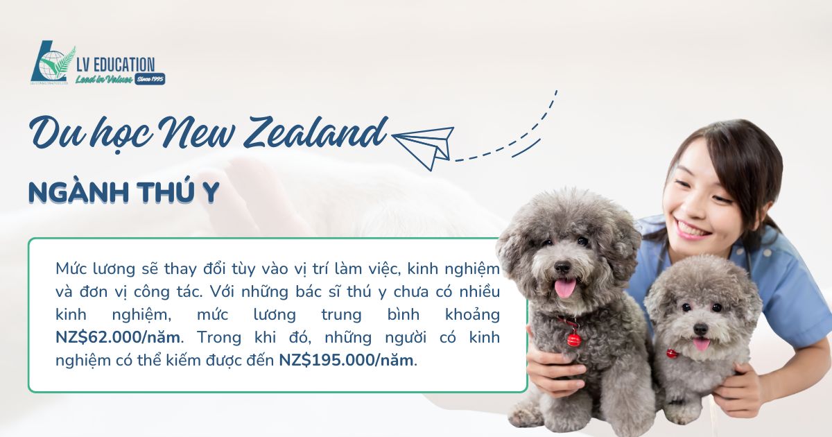 du học New Zealand ngành thú y
