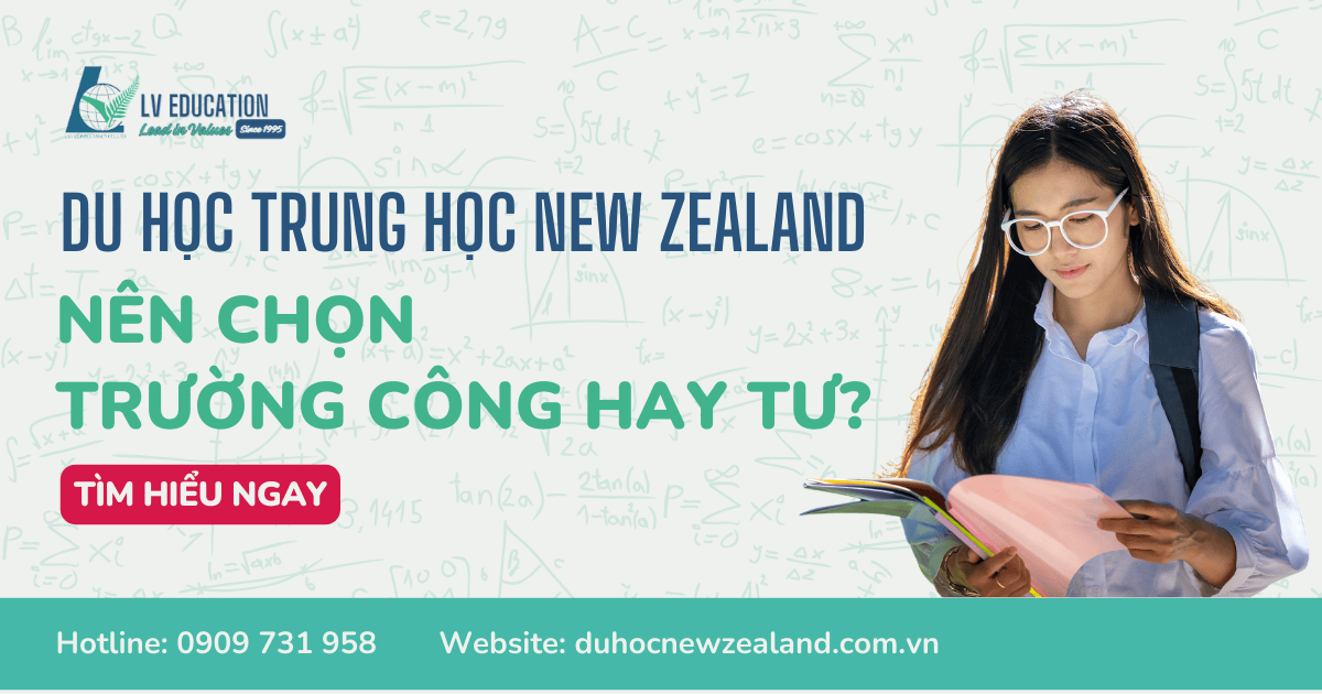 Nên chọn trường công lập hay tư thục khi du học trung học New Zealand