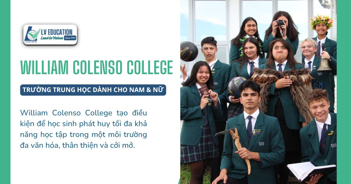 Giới thiệu trung học William Colenso College, New Zealand