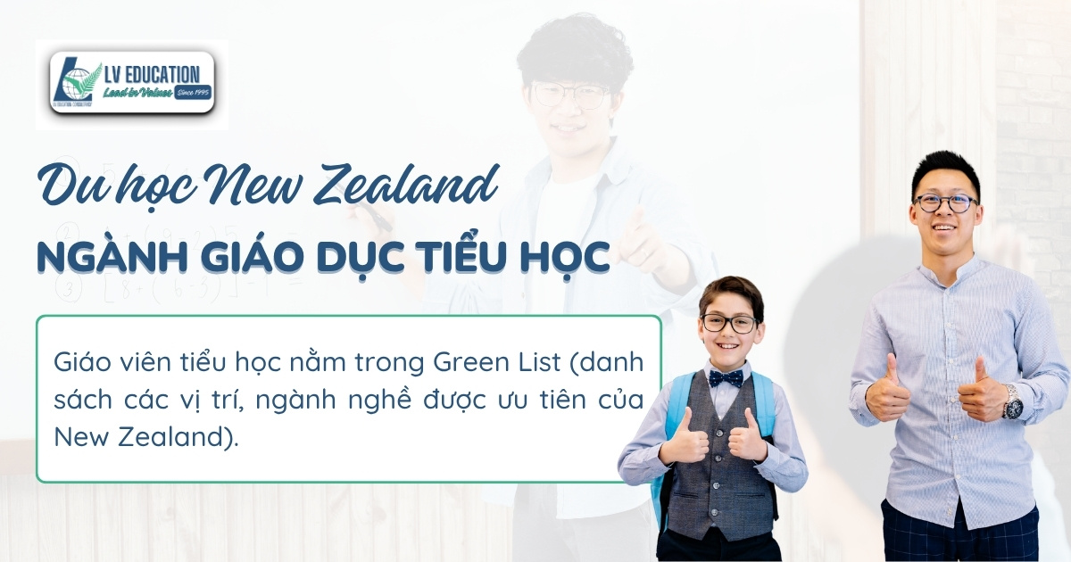 Du học New Zealand ngành giáo dục tiểu học