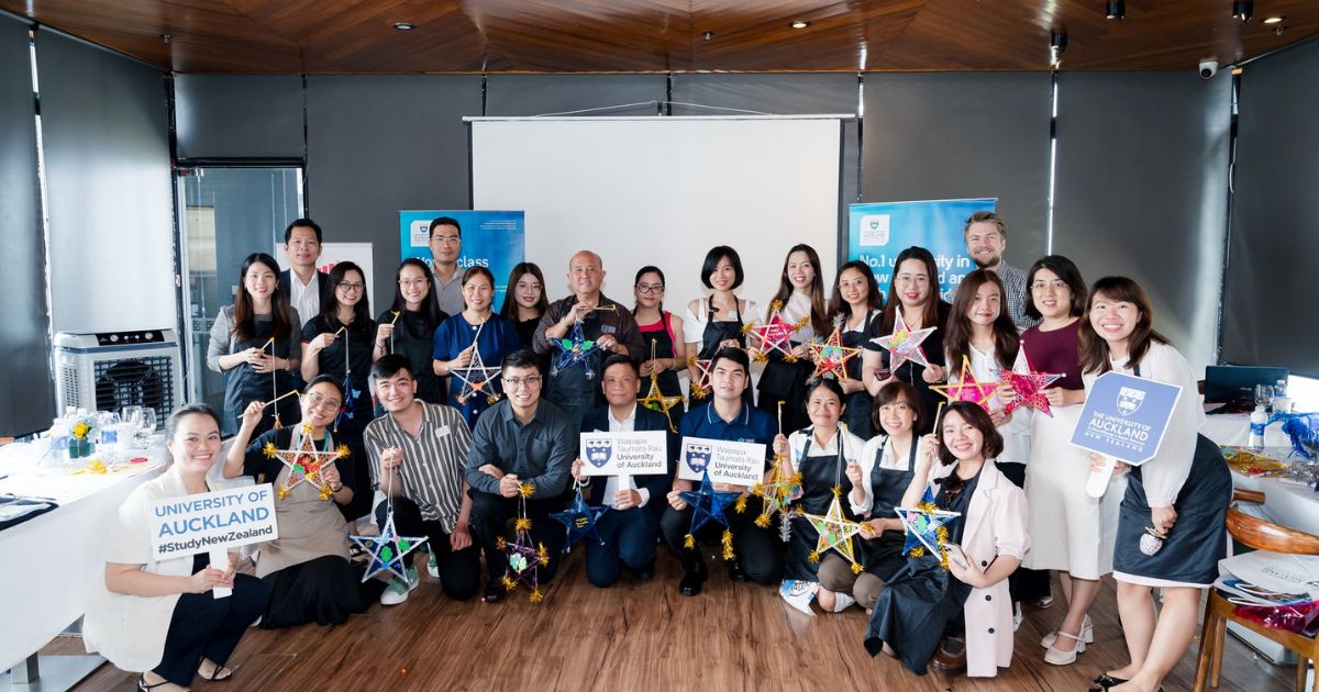 Đại diện LV tham gia buổi họp mặt agent của Đại học Auckland