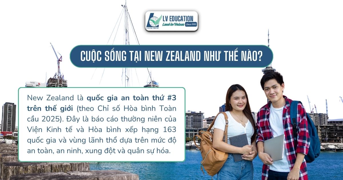 Cuộc sống tại New Zealand như thế nào? Có an toàn cho du học sinh không?