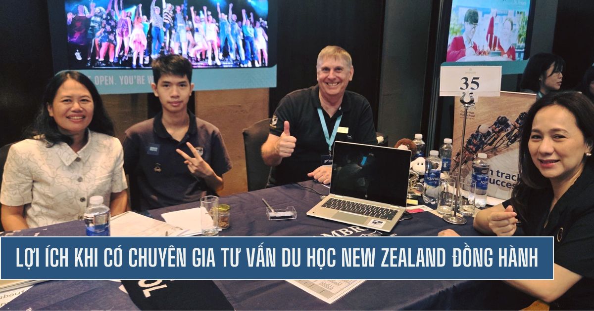 Lợi ích khi có chuyên gia tư vấn du học New Zealand đồng hành