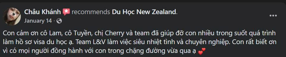 Feedback về LV Education