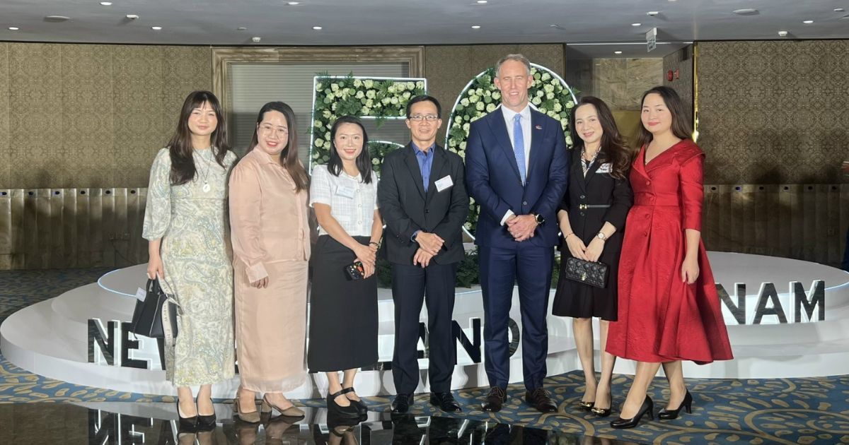 Đại diện LV Education tham gia Lễ kỷ niệm 50 năm quan hệ Việt Nam - New Zealand