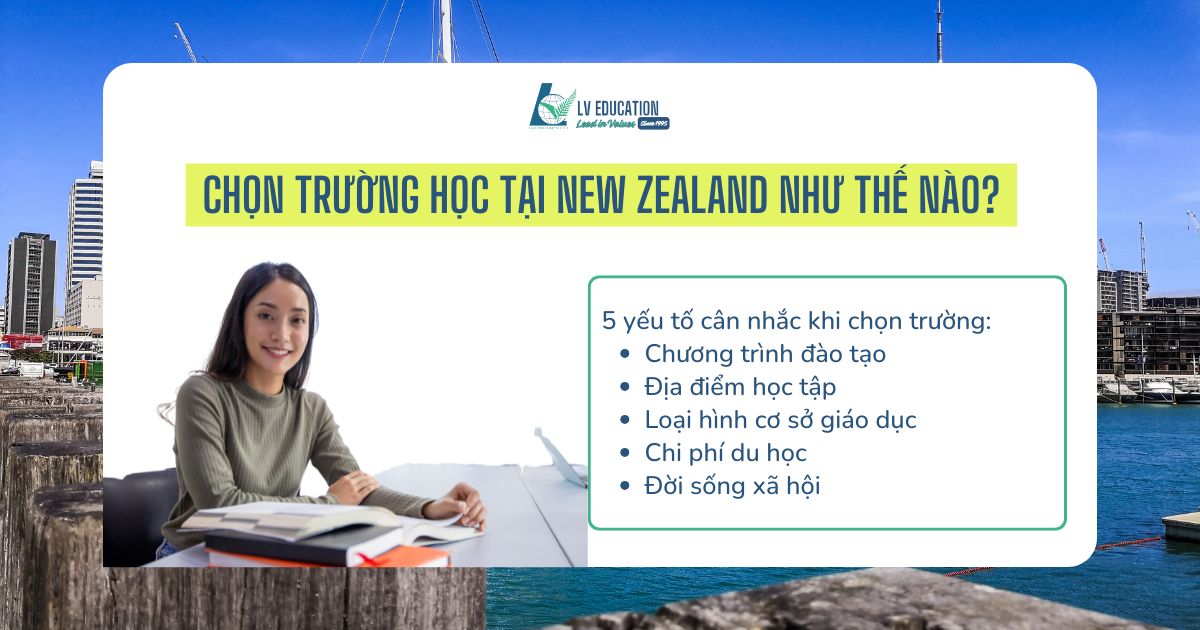 Chọn trường học tại New Zealand như thế nào?