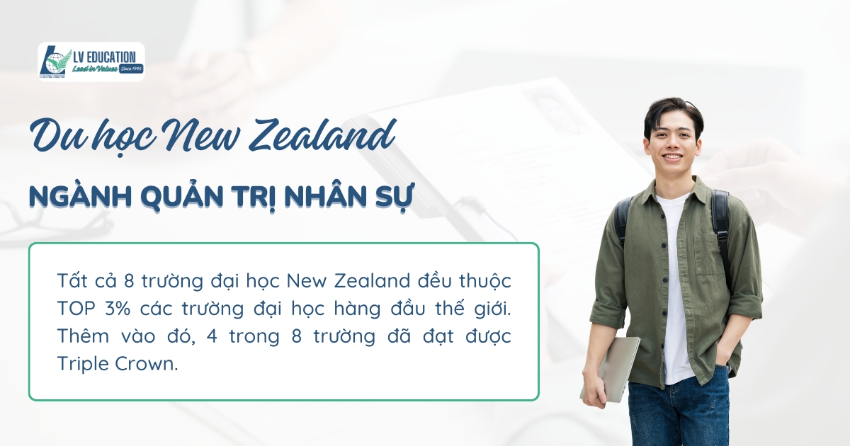 Du học New Zealand ngành Quản trị Nhân sự