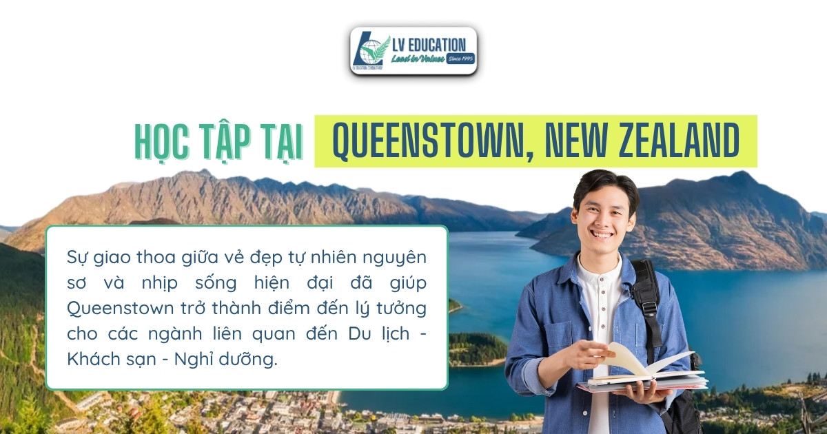 Học tập tại thành phố Queenstown, New Zealand