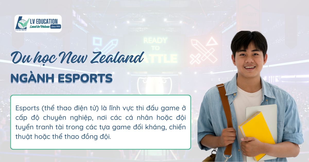 Du học New Zealand ngành Esports