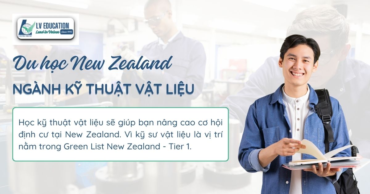Du học New Zealand ngành Kỹ thuật vật liệu