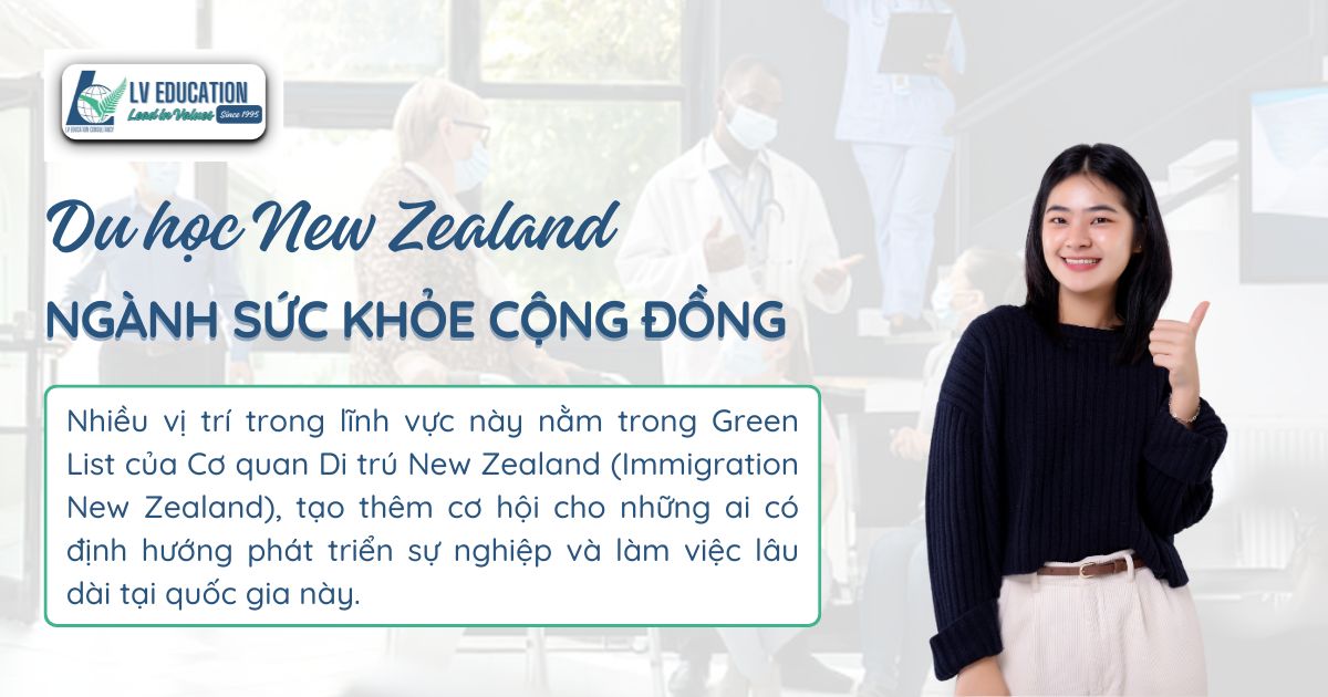 Du học New Zealand ngành sức khỏe cộng đồng
